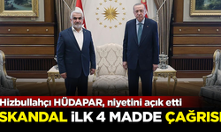 Cumhur İttifakı örtağı HÜDAPAR, esas niyetini açık etti! Skandal 'ilk 4 madde' çağrısı