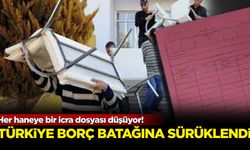 Her haneye bir icra dosyası düşüyor! Türkiye borç batağına sürüklendi