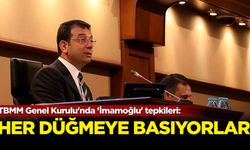 TBMM Genel Kurulu'nda 'İmamoğlu' tepkileri: Her düğmeye basıyorlar