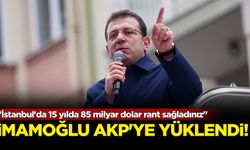 Ekrem İmamoğlu AKP'ye yüklendi!