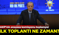 AKP’nin anayasa komisyonu toplanıyor! İlk toplantı ne zaman yapılacak?