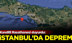 Kandilli Rasathanesi duyurdu! İstanbul'da korkutan deprem