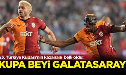 63. Türkiye Kupası'nın kazananı belli oldu:  Kupa beyi Galatasaray!