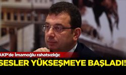 AKP'de İmamoğlu rahatsızlığı