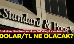 Dev kredi derecelendirme kuruluşu S&P'den yıl sonu dolar/TL tahmini!