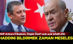 MHP Ankara İl Başkanı, Özgür Özel'i açık açık tehdit etti: Haddini bildirmek zaman meselesi!