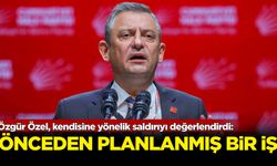 Özgür Özel, kendisine yönelik saldırıyı değerlendirdi: Önceden planlanmış bir iş