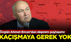 Övgün Ahmet Ercan'dan deprem açıklaması: Her şey olağan, kaçışmaya gerek yok