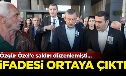 Özgür Özel'e saldıran suçlunun emniyet ifadesi ortaya çıktı