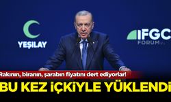 Erdoğan bu kez içkiyle yüklendi: Rakının, biranın, şarabın fiyatını dert ediyorlar!