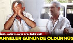 Özel'e saldıran şahıs evlat katili çıktı! Anneler gününde öldürmüş