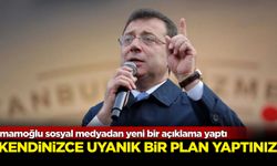 Ekrem İmamoğlu, sosyal medya hesabından yeni bir açıklama yaptı: Kendinizce uyanık bir plan yaptınız...