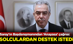 Saray’ın Başdanışmanından ‘Anayasa’ çağrısı: Solculardan destek istedi