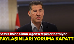PKK sürecine sessiz kalan Sinan Oğan’a tepkiler bitmiyor! Paylaşımlarını yoruma kapattı