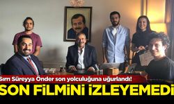 Sırrı Süreyya Önder Son Filmini İzleyemeden Hayatını Kaybetti