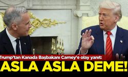 Trump'tan Kanada Başbakanı Carney'e olay yanıt: Asla asla deme!