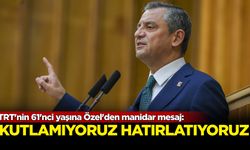 TRT'nin 61'nci yaşına Özel'den manidar mesaj: Kutlamıyoruz, hatırlatıyoruz!