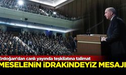 Erdoğan'dan canlı yayında teşkilatına talimat: Meselenin idrakindeyiz mesajı...