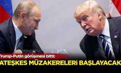Trump-Putin görüşmesi bitti: Ateşkes müzakereleri başlayacak!
