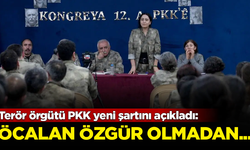 Terör örgütü PKK yeni şartını açıkladı: Öcalan özgür olmadan...