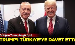 Erdoğan Trump ile görüştü: Trump'ı Türkiye'ye davet etti!