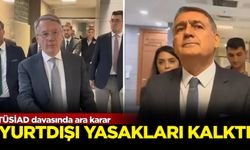 TÜSİAD davasında ara karar: Yurtdışı yasakları kalktı!