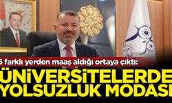 Üniversitelerde yolsuzluk modası: 6 farklı yerden maaş aldığı ortaya çıktı