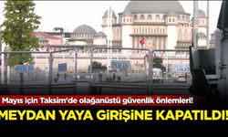 1 Mayıs için Taksim'de olağanüstü güvenlik önlemleri!