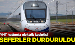 YHT hattında elektrik kesintisi! İstanbul-Ankara seferleri durduruldu