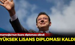 İmamoğlu'nun lisans diploması silindi yüksek lisans diploması kaldı