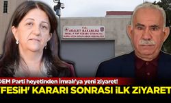 PKK'nin fesih kararından sonra İmralı'ya ilk ziyaret