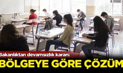 Bakanlıktan devamsızlık kararı: Bölgeye göre çözüm