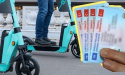 Elektrikli scooterlar için ehliyet şartı