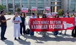 Bahar Aksu cinayeti davası öncesi adliye önünde iki kişi gözaltına alındı