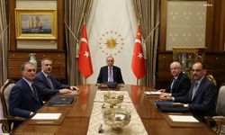 Cumhurbaşkanı Erdoğan’ın başkanlığında güvenlik toplantısı gerçekleştirildi