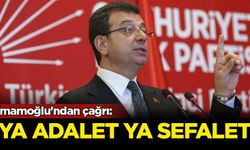 İmamoğlu'ndan çağrı: Ya adalet, ya sefalet