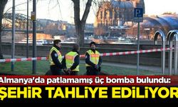 Almanya'da patlamamış üç bomba bulundu: Şehir tahliye ediliyor