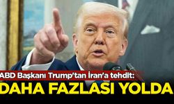 ABD Başkanı Trump'tan İran'a tehdit: Daha fazlası yolda