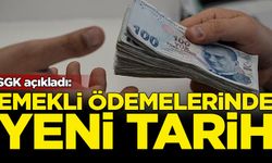 SGK açıkladı: Emekli aylığı ödemelerinde yeni tarih