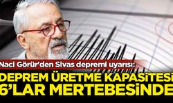 Naci Görür'den Sivas depremi uyarısı: Deprem üretme kapasitesi 6'lar mertebesinde