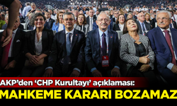 AKP'nin YSK Temsilcisi'nden, CHP Kurultayı ile ilgili flaş sözler: Mahkeme kararı bozamaz!