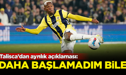 Talisca’dan ayrılık açıklaması: Daha başlamadım bile
