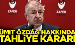 Ümit Özdağ hakkında tahliye kararı verildi