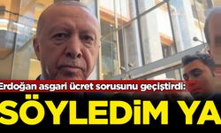 Erdoğan'dan asgari ücrete ara zam sorusuna yanıt: Söyledim ya