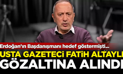 SON DAKİKA! Usta gazeteci Fatih Altaylı gözaltına alındı