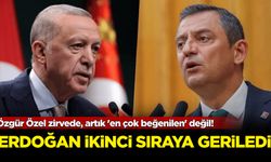 Özgür Özel zirvede, artık 'en çok beğenilen' değil! Erdoğan ikinci sıraya geriledi