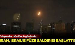 Çatışmalar dördüncü gününde: İran, İsrail'e füze saldırısı başlattı!