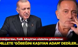 Erdoğan'dan, Fatih Altaylı'nın sözlerine gönderme: Millete 'göbeğini kaşıyan adam' dediler...