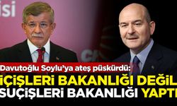 Davutoğlu Soylu'ya ateş püskürdü: İçişleri değil Suçişleri Bakanlığı yaptı