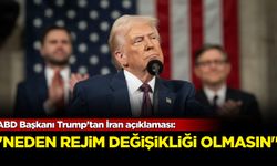 ABD Başkanı Trump'tan İran açıklaması: Neden bir rejim değişikliği olmasın?